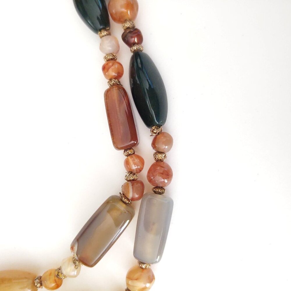 Single strand multi stone necklace - Picture 13 of 16